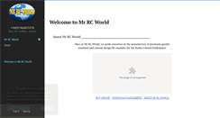 Desktop Screenshot of mr-rcworld.co.uk